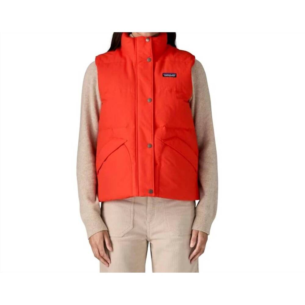 NEW PATAGONIA downdrift vest in sizzle red - Picture 1 of 2